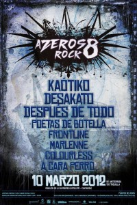 Cartel del Festival Azeros Rock